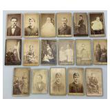Antique Photographs 2 1/2" x 4 1/8"