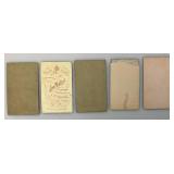 Antique Photographs 2 1/2" x 4 1/8"