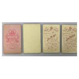Antique Photographs 2 1/2" x 4 1/8"