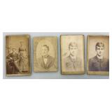 Antique Photographs 2 1/2" x 4 1/8"
