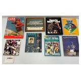 Misc. Sports Collectible Items Including Autographed Priest Holmes Photo And More