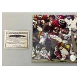Misc. Sports Collectible Items Including Autographed Priest Holmes Photo And More