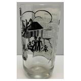 Vintage "Old Folks At Home" Glass