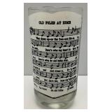 Vintage "Old Folks At Home" Glass