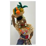 Vintage H. Stern Rio Souvenir Felt Doll From Brazil 11"