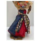 Vintage H. Stern Rio Souvenir Felt Doll From Brazil 11"