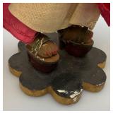 Vintage H. Stern Rio Souvenir Felt Doll From Brazil 11"