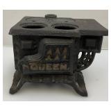 Vintage Miniature Cast Iron Stove Missing Pieces