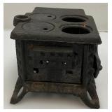 Vintage Miniature Cast Iron Stove Missing Pieces