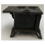 Vintage Miniature Cast Iron Stove Missing Pieces