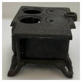 Vintage Miniature Cast Iron Stove Missing Pieces