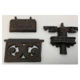 Vintage Miniature Cast Iron Stove Missing Pieces