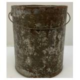 RARE Vintage Jack Sprat Brand Golden Syrup Collectible Ten Pound Can with Lid