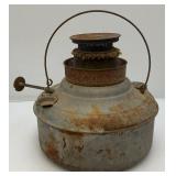 Antique Kerosene Heater Fount Fuel Tank Perfection Wick No. 500