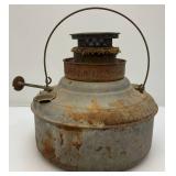 Antique Kerosene Heater Fount Fuel Tank Perfection Wick No. 500