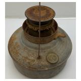 Antique Kerosene Heater Fount Fuel Tank Perfection Wick No. 500