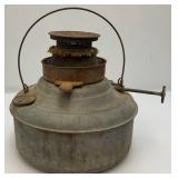 Antique Kerosene Heater Fount Fuel Tank Perfection Wick No. 500