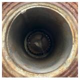 Antique Kerosene Heater Fount Fuel Tank Perfection Wick No. 500