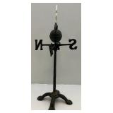 Vintage 26" Tall Cast Iron Pig Weathervane