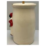Ceramic Aunt Jemima Butter Churn 13 1/4" Tall Has Cracks & Chips Present