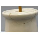 Ceramic Aunt Jemima Butter Churn 13 1/4" Tall Has Cracks & Chips Present