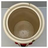 Ceramic Aunt Jemima Butter Churn 13 1/4" Tall Has Cracks & Chips Present