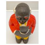 Vintage Uncle Mose Cast Iron Bank/ Door Stop 11"