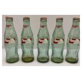 1923 Coca-Cola Plastic Carrier With 1993 Season Greetings Bottles
