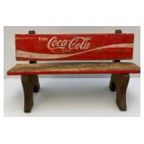 Handmae Coca-Cola Bird House & Miniature Bench