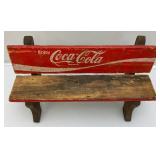 Handmae Coca-Cola Bird House & Miniature Bench