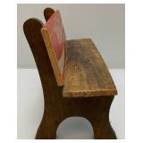 Handmae Coca-Cola Bird House & Miniature Bench