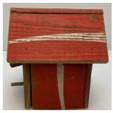 Handmae Coca-Cola Bird House & Miniature Bench
