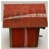 Handmae Coca-Cola Bird House & Miniature Bench