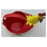 9 3/4" Tall Rooster Watering Pail (VERY COOL)