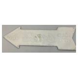 Vintage Tin Coca- Cola Signs 1= 8 3/4" x 27" 1= 12 1/2" x 16"