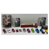 Misc. Miniature Die Cast Cars And Minature Tonka Truck