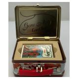 1994 Gene Autry Collector Card Set In Miniature Lunchbox (Cards Sealed)