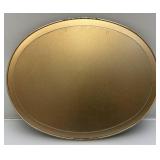 Vintage Oval Metal RCA Tray Victor Nipper The Dog His Master