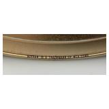 Vintage Oval Metal RCA Tray Victor Nipper The Dog His Master