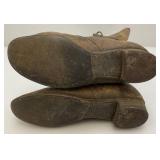 Antique Victorian Era High Top Leather Boots Size?