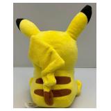 Tomy 11" Pokemon Pikachu Holding Apple Plush & Poke Ball 5"