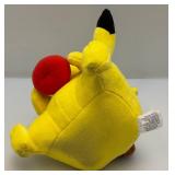 Tomy 11" Pokemon Pikachu Holding Apple Plush & Poke Ball 5"