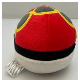 Tomy 11" Pokemon Pikachu Holding Apple Plush & Poke Ball 5"