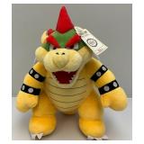 2017 Build A Bear NINTENDO SUPER MARIO Toy King Koopa Bowser Plush With Original Tag