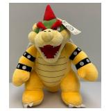 2017 Build A Bear NINTENDO SUPER MARIO Toy King Koopa Bowser Plush With Original Tag