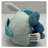 Tomy Pokemon Glaceon Nintendo Takara Plushie 9" And 5" Poke Ball