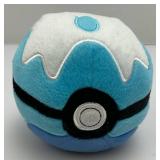 Tomy Pokemon Glaceon Nintendo Takara Plushie 9" And 5" Poke Ball
