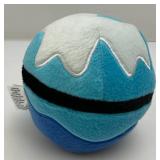 Tomy Pokemon Glaceon Nintendo Takara Plushie 9" And 5" Poke Ball