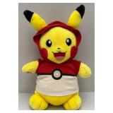 Vintage Build A Bear Pokemon Pikachu 16" With Hoodie