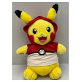 Vintage Build A Bear Pokemon Pikachu 16" With Hoodie